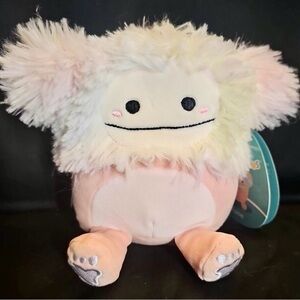 SQUISHMALLOWS - DIANE THE PEACH BIG FOOT PLUSH - 5” NWT